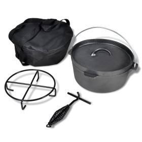 Dutch oven includes accessories, 4.2 L by vidaXL, iron pots - Ref: Foro24-41562, Price: 47,61 €, Discount: %