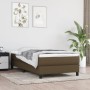 Estructura de cama de tela marrón 100x200 cm de vidaXL, Camas y somieres - Ref: Foro24-3120495, Precio: 74,75 €, Descuento: %