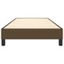 Estructura de cama de tela marrón 100x200 cm de vidaXL, Camas y somieres - Ref: Foro24-3120495, Precio: 74,75 €, Descuento: %