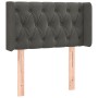 Dark gray velvet headboard with LED 83x16x78/88 cm by vidaXL, Headboards and footboards - Ref: Foro24-3123603, Price: 63,53 €...