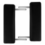 Mesa camilla de masaje de aluminio plegable de tres cuerpos negros de vidaXL, Mesas de masaje - Ref: Foro24-110092, Precio: 1...