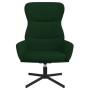 Silla de relajación de terciopelo verde oscuro de vidaXL, Sillones - Ref: Foro24-341110, Precio: 118,39 €, Descuento: %