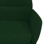 Silla de relajación de terciopelo verde oscuro de vidaXL, Sillones - Ref: Foro24-341110, Precio: 118,39 €, Descuento: %