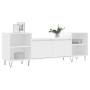 Weißer TV-Schrank aus Sperrholz, 160 x 35 x 55 cm von vidaXL, TV-Möbel - Ref: Foro24-831340, Preis: 88,99 €, Rabatt: %