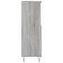 Aparador alto de madera contrachapada gris Sonoma 60x36x110 cm de vidaXL, Aparadores - Ref: Foro24-831490, Precio: 74,99 €, D...