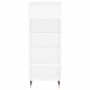 White plywood shoe cabinet 40x36x105 cm by vidaXL, Shoe racks and shoe organizers - Ref: Foro24-831452, Price: 44,15 €, Disco...