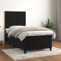 Box spring bed with black velvet mattress 100x200 cm by vidaXL, Beds and slatted bases - Ref: Foro24-3143009, Price: 352,11 €...