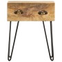 Solid mango wood bedside table 40x30x50 cm by vidaXL, Nightstands - Ref: Foro24-286124, Price: 72,12 €, Discount: %