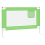 Barandilla de seguridad cama de niño verde tela 100x25 cm de , Barandillas de seguridad - Ref: Foro24-10190, Precio: 31,94 €,...