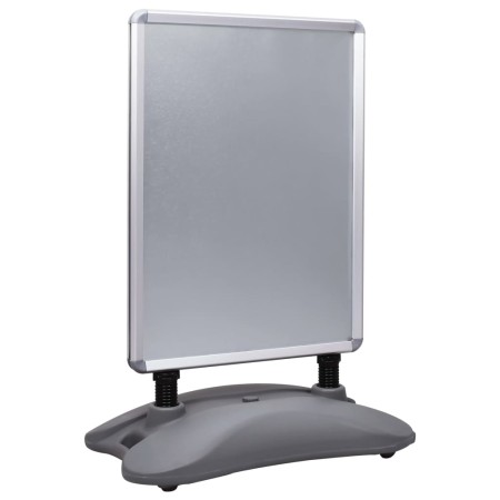 Poster holder A1 water base gray aluminum alloy by , Counters - Ref: Foro24-51204, Price: 145,27 €, Discount: %