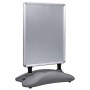 Poster holder A1 water base gray aluminum alloy by , Counters - Ref: Foro24-51204, Price: 145,27 €, Discount: %