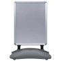 Poster holder A1 water base gray aluminum alloy by , Counters - Ref: Foro24-51204, Price: 145,27 €, Discount: %