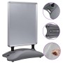 Poster holder A1 water base gray aluminum alloy by , Counters - Ref: Foro24-51204, Price: 145,27 €, Discount: %