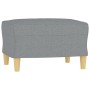 Sofagarnitur mit Kissen 4-teilig aus hellgrauem Stoff von , Sofas - Ref: Foro24-3201266, Preis: 773,48 €, Rabatt: %