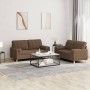 Sofagarnitur mit Kissen 2-teilig aus braunem Stoff von , Sofas - Ref: Foro24-3201293, Preis: 487,68 €, Rabatt: %