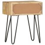 Solid mango wood bedside table 40x30x50 cm by vidaXL, Nightstands - Ref: Foro24-286124, Price: 72,12 €, Discount: %