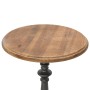 Mesa auxiliar de madera de abeto maciza marrón 40x64 cm de , Mesas auxiliares - Ref: Foro24-246125, Precio: 73,00 €, Descuent...