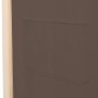 Divider screen with 5 brown fabric panels 200x170x4 cm by , Room dividers - Ref: Foro24-248181, Price: 85,66 €, Discount: %