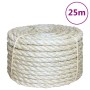 100% sisal rope 10 mm 25 m by , Ropes and metal cords - Ref: Foro24-155022, Price: 23,76 €, Discount: %