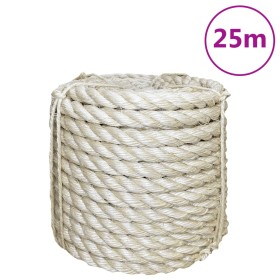 Cuerda 100% sisal 16 mm 25 m de , Sogas y cuerdas metálicas - Ref: Foro24-155034, Precio: 52,99 €, Descuento: %