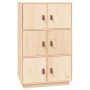 Aparador de madera maciza de pino 67x40x108,5 cm de , Aparadores - Ref: Foro24-820172, Precio: 149,06 €, Descuento: %