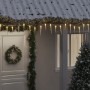 Weihnachts-Eiszapfenlichter 100 LED warmweißes Acryl PVC 10 m von , Weihnachtsbeleuchtung - Ref: Foro24-356227, Preis: 32,48 ...