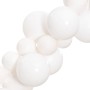 White polystyrene Christmas ball wreath 175 cm by , Festive decorations - Ref: Foro24-356137, Price: 26,21 €, Discount: %