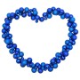 Blue polystyrene Christmas ball wreath 175 cm by , Festive decorations - Ref: Foro24-356140, Price: 29,99 €, Discount: %