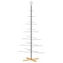 Árbol de Navidad metal negro con base de madera 180 cm de , Arboles de navidad - Ref: Foro24-359605, Precio: 59,70 €, Descuen...