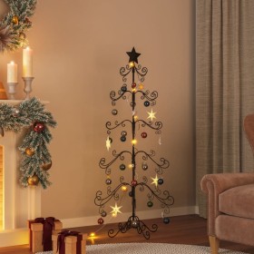 Christmas tree for decoration black metal 150 cm by , Christmas trees - Ref: Foro24-359607, Price: 69,60 €, Discount: %