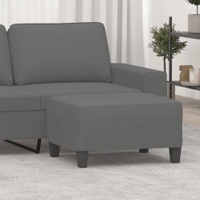 Dark gray microfiber fabric footrest 70x55x41 cm by , Ottomans - Ref: Foro24-349363, Price: 70,49 €, Discount: %