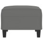 Dark gray microfiber fabric footrest 70x55x41 cm by , Ottomans - Ref: Foro24-349363, Price: 70,49 €, Discount: %