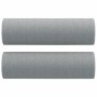 Decorative cushions 2 pcs light gray fabric Ø15x50 cm by , Cushions - Ref: Foro24-349501, Price: 30,12 €, Discount: %