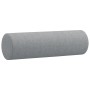 Decorative cushions 2 pcs light gray fabric Ø15x50 cm by , Cushions - Ref: Foro24-349501, Price: 30,12 €, Discount: %