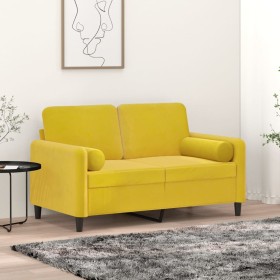 Cojines decorativos 2 uds terciopelo amarillo 15x50 cm de , Cojines - Ref: Foro24-349515, Precio: 19,74 €, Descuento: %