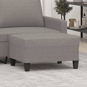 Reposapiés de tela gris taupe 70x55x41 cm de , Otomanas - Ref: Foro24-349354, Precio: 67,17 €, Descuento: %