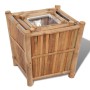 Planters with nylon lining 3 units bamboo by vidaXL, Pots and planters - Ref: Foro24-41507, Price: 75,44 €, Discount: %