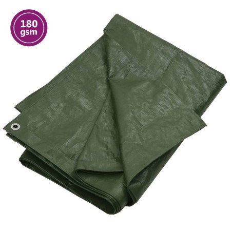 Lona HDPE verde 180 g/m² 4x4 m de , Lonas impermeables - Ref: Foro24-151534, Precio: 28,47 €, Descuento: %