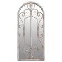 Sand-colored iron garden mirror for outdoor use 100x45 cm by , Mirrors - Ref: Foro24-318373, Price: 135,14 €, Discount: %