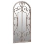 Sand-colored iron garden mirror for outdoor use 100x45 cm by , Mirrors - Ref: Foro24-318373, Price: 135,14 €, Discount: %