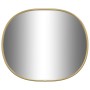 Golden wall mirror 30x25 cm by , Mirrors - Ref: Foro24-348215, Price: 21,39 €, Discount: %