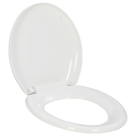 Toilet lid soft close and quick release white by , Toilet and bidet seats - Ref: Foro24-145015, Price: 26,62 €, Discount: %