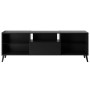 FMD TV cabinet black 153.5x31.7x52 cm by , TV Furniture - Ref: Foro24-447417, Price: 198,97 €, Discount: %