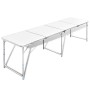 Folding aluminum camping table with 240 x 60 cm by vidaXL, camping furniture - Ref: Foro24-41327, Price: 107,06 €, Discount: %