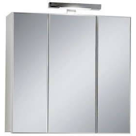 FMD Armario de baño con espejo blanco 70x19x67,6 cm de , Tocadores de baño - Ref: Foro24-447422, Precio: 224,03 €, Descuento: %