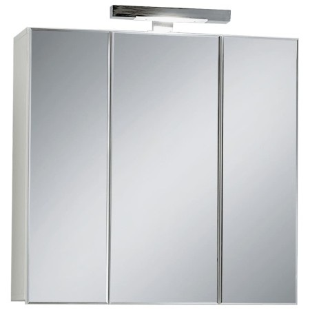 FMD Bathroom cabinet with white mirror 70x19x67.6 cm by , bathroom vanities - Ref: Foro24-447422, Price: 224,03 €, Discount: %