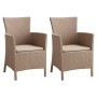 Allibert Silla de comedor de jardín 2 uds Iowa capuchino 215519 de , Sillas de jardín - Ref: Foro24-3082792, Precio: 175,89 €...