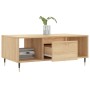 Mesa de centro madera contrachapada roble Sonoma 90x50x36,5 cm de , Mesas de centro - Ref: Foro24-830583, Precio: 60,99 €, De...