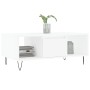 Mesa de centro madera contrachapada blanco 90x50x36,5 cm de , Mesas de centro - Ref: Foro24-830588, Precio: 61,99 €, Descuent...