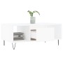 Mesa de centro madera contrachapada blanco 90x50x36,5 cm de , Mesas de centro - Ref: Foro24-830588, Precio: 61,99 €, Descuent...